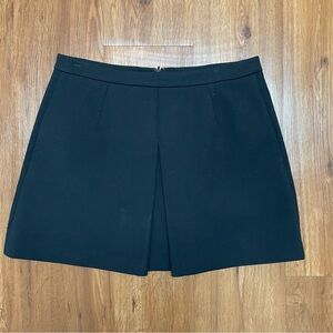 Vince Sz 8 Black Lined Pleated Mini Skirt with Pockets